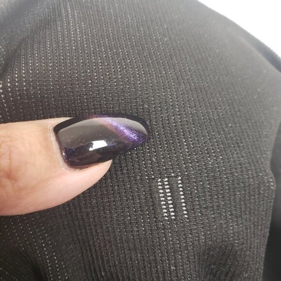 Lululemon Ebb to Street Leggings Chevron Black 7/8 Tight Activewear Yoga Size 6 - Picture 8 of 9